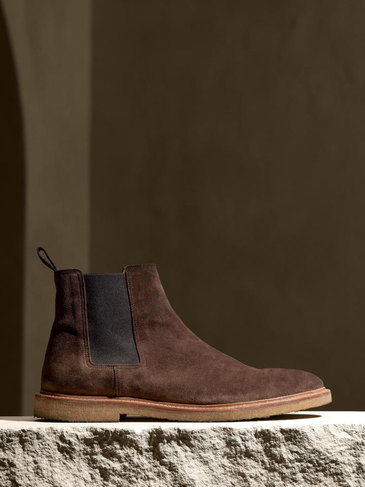 Tanner Suede Boot With Crepe-sole