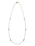 Banana Republic Delicate Cluster Layer Necklace - Gold