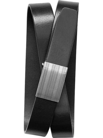 Banana Republic Etched Plaque Belt
