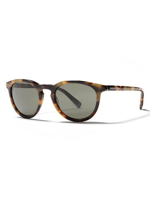 Banana Republic Mens Johnny Sunglasses Havana Size One Size
