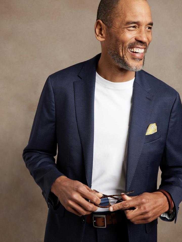 Signature Nailhead Suit Jacket