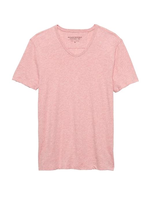 Banana Republic Vintage 100% Cotton V-neck T-shirt