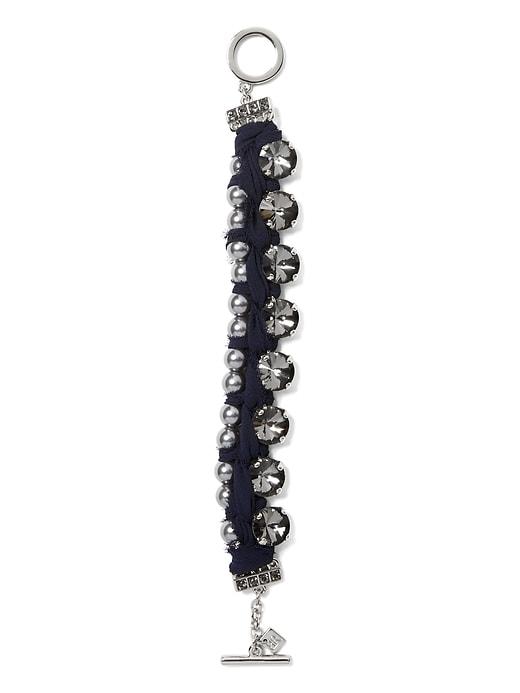 Banana Republic Womens Ballet Pearl Line Bracelet Multi Size One Size