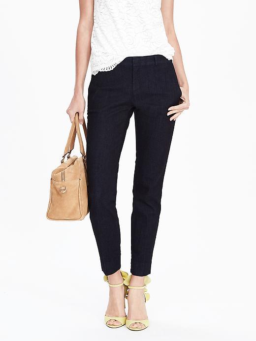 Banana Republic Womens Avery Fit Denim Pant Size 0 Regular - Rinse