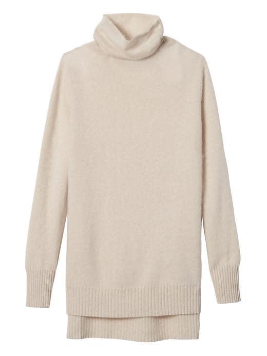 Banana Republic Womens Heritage Brushed Cashmere Hi Low Tunic - Blush