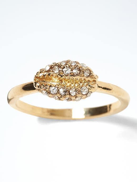 Banana Republic Sea Life Ring - Gold