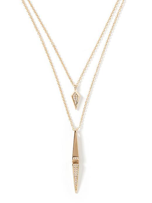 Banana Republic St. Germain Built In Necklace Size One Size - Gold
