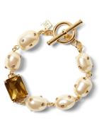 Banana Republic Womens Embellished Pearl Bracelet Pearl Size One Size