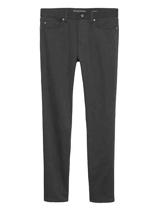 Banana Republic Mens Skinny Heathered Traveler Pant Heathered Charcoal Size 32w