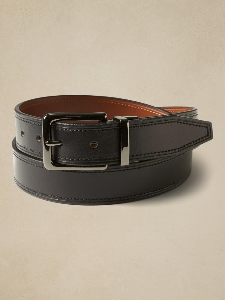 Reversible Italian Leather Belt