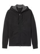 Banana Republic Mens Supima Cotton Full-zip Sweater Hoodie Black Size Xl