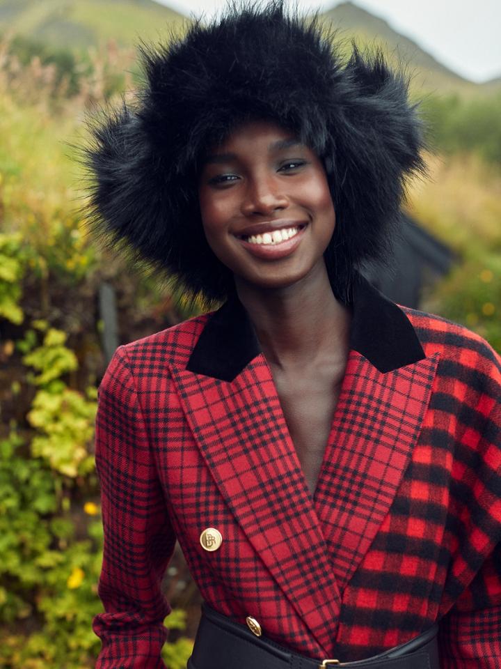Plaid Captain's Blazer