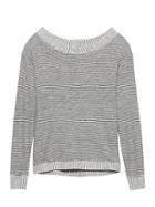 Banana Republic Mens Cosabella   Moonlight Long-sleeve Top Black & White Mini Stripe Size L