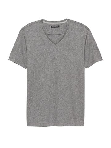 Banana Republic Luxury-touch V-neck T-shirt