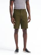 Banana Republic Mens Emerson Fit Utility Short - Olive
