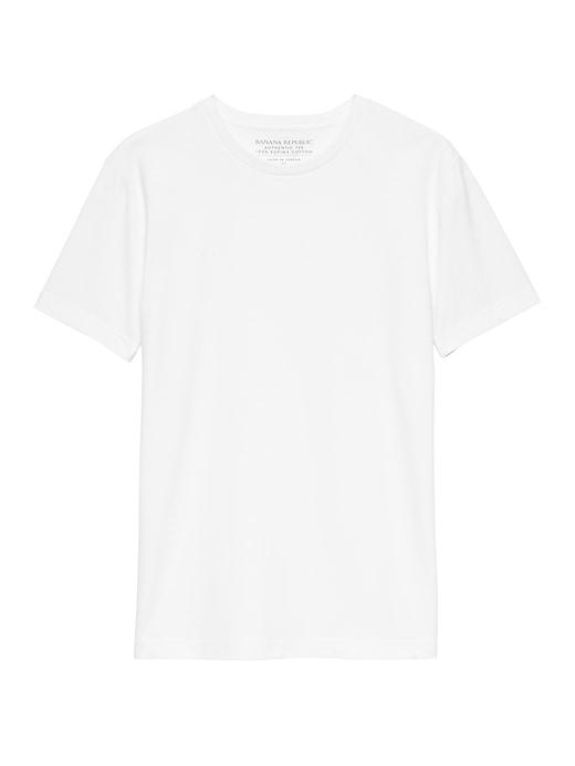 Banana Republic Authentic Supima Cotton Crew-neck T-shirt
