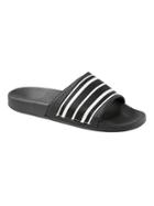 Banana Republic Mens Danward   Rubber Pool Slide Black & White Size 42