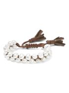 Banana Republic Womens In2 Design  ; Victoria Pearl Tassel Bracelet White Size One Size