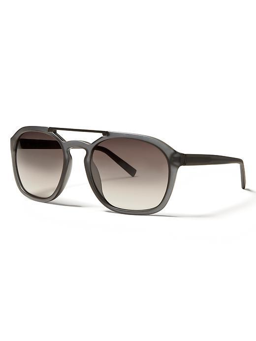 Banana Republic Mens Chris Sunglasses Size One Size - Olive