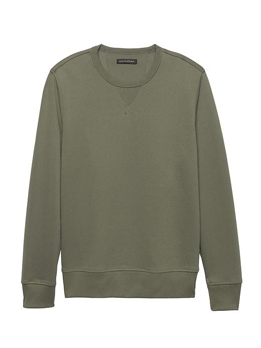 Banana Republic Mens French Terry Sweatshirt Crew Flight Jacket Size M