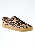 Banana Republic Lace Up Sneaker - Leopard Print