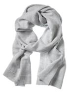 Banana Republic Todd &amp; Duncan Plaited Cashmere Scarf Size One Size - Gray