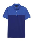 Banana Republic Color-blocked Pique Polo