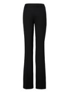 Banana Republic Womens Logan Trouser-fit Lightweight Wool Pant Black Size 0