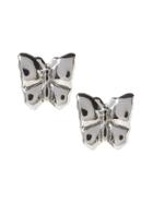 Banana Republic Butterfly Stud Earring Size One Size - Silver