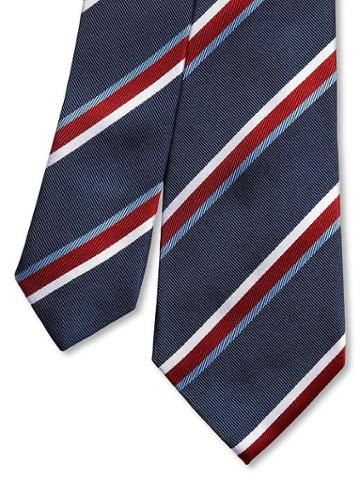 Banana Republic Repeating Stripe Silk Tie