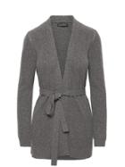 Banana Republic Womens Wool-cashmere Blend Ribbed Cardigan Sweater Heather Charcoal Size Xl