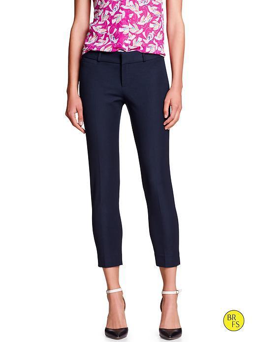 Banana Republic Factory Sloan Fit Slim Ankle Pant - True Navy