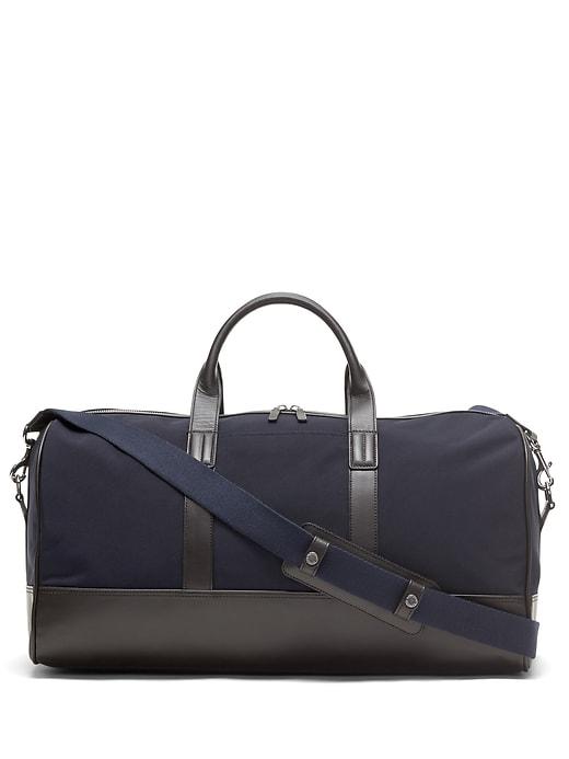 Banana Republic Mens Duffel Weekender Bag Navy Size One Size