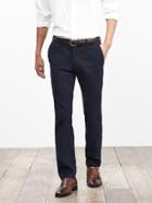 Banana Republic Mens Aiden Slim Fit Chino Size 36w 36l Tall - True Navy