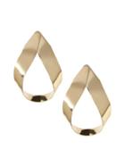 Banana Republic Classic Rebel Sculpture Hoop Earring Size One Size - Gold