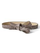 Banana Republic Knotted Bow Belt - Natural Multi