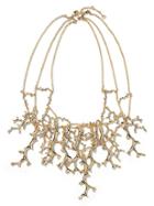 Banana Republic Coral Branch Necklace Size One Size - Gold