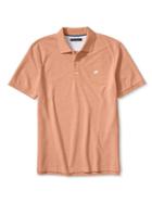 Banana Republic Mens Slim Signature Pique Polo Size L Tall - Orange