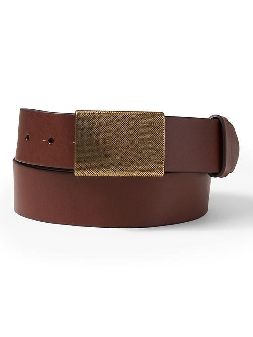 Banana Republic Mens Stitched Suede Belt Tan Size 30