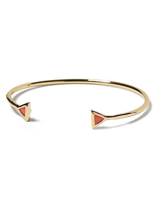 Banana Republic Triangle Cuff Size One Size - Gold