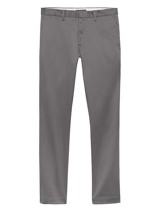 Banana Republic Mens Emerson Straight Rapid Movement Chino Pant Urban Gray Size 30w