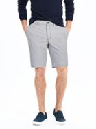 Banana Republic Mens Aiden Slim Dot Short Size 28w - Urban Gray