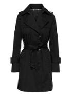 Banana Republic Womens Water-resistant Classic Trench Coat Black Size Xs
