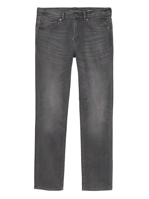 Banana Republic Mens Slim Japanese Traveler Gray Jean Gunmetal Size 26w