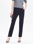 Banana Republic Tailored Relaxed Fit Crop Size 0 Petite - Preppy Navy