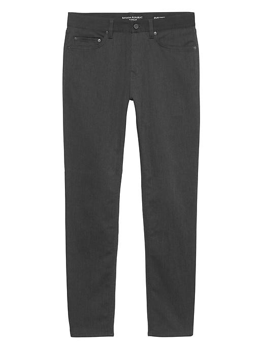 Banana Republic Mens Tapered Heathered Traveler Pant Heathered Charcoal Size 35w