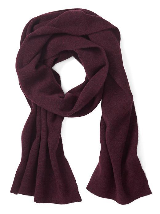 Banana Republic Rib Knit Scarf - Burgundy