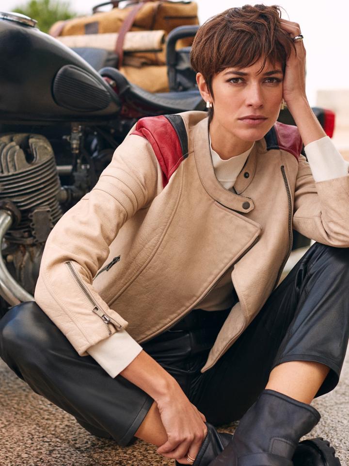 Leather Motocross Jacket