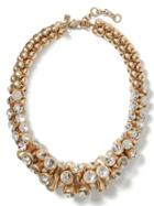 Banana Republic Sparkle Chandelier Necklace Size One Size - Clear Crystal