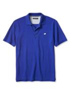 Banana Republic Mens Signature Pique Polo Size L Tall - Royal Blue